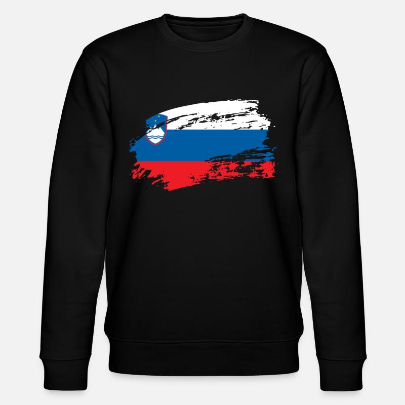 slovenia slovenia - Stanley/Stella Unisex Bio-Sweatshirt CHANGER - Schwarz