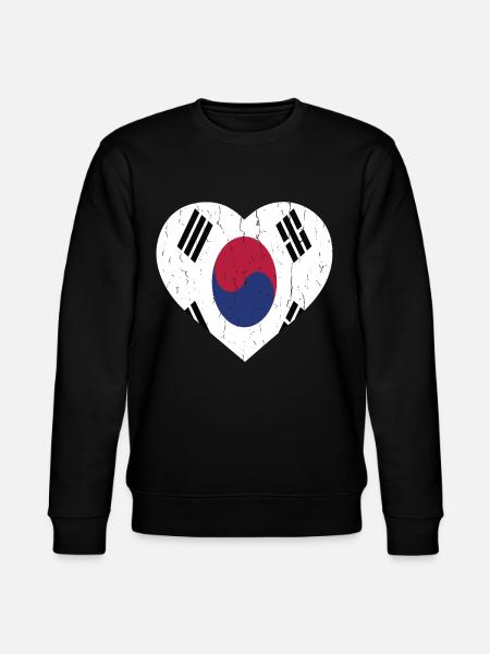 SOUTH KOREA - Stanley/Stella CHANGER Unisex Organic Sweatshirt - black