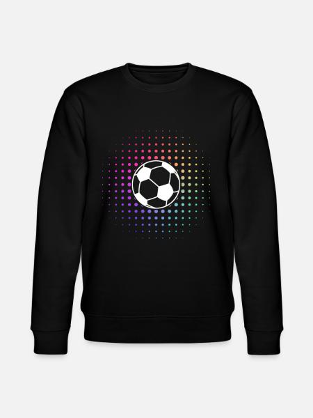 cooles Fußball Logo - Stanley/Stella Unisex Bio-Sweatshirt CHANGER  - Schwarz