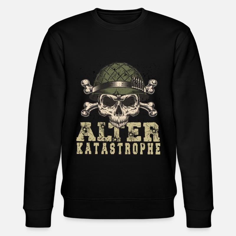 Alter Katastrophe - Stanley/Stella Unisex Bio-Sweatshirt CHANGER  - Schwarz