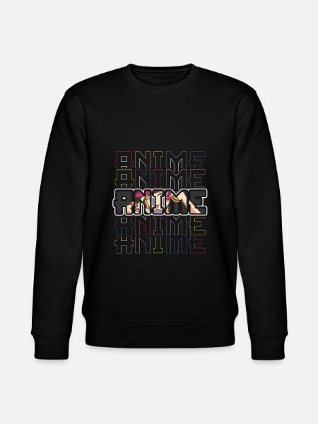Anime - Stanley/Stella CHANGER Unisex Organic Sweatshirt - black
