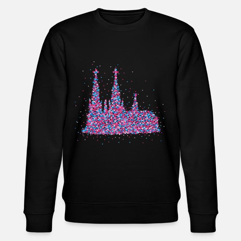 Köln Kölner Dom Karneval Fasching - Stanley/Stella Unisex Bio-Sweatshirt CHANGER - Schwarz