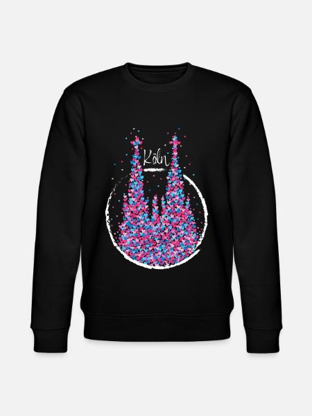 Köln Echter Kölner Karneval Fasching - Stanley/Stella Unisex Bio-Sweatshirt CHANGER  - Schwarz