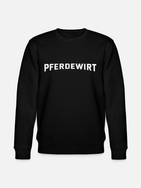 Pferdewirt - Stanley/Stella Unisex Bio-Sweatshirt CHANGER  - Schwarz