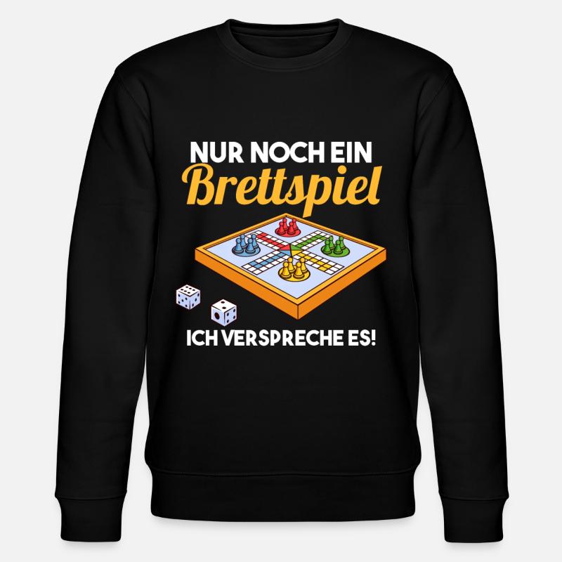 Brettspiel - Stanley/Stella Unisex Bio-Sweatshirt CHANGER  - Schwarz