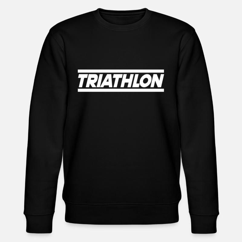 Triathlon - Stanley/Stella Unisex Bio-Sweatshirt CHANGER - Schwarz