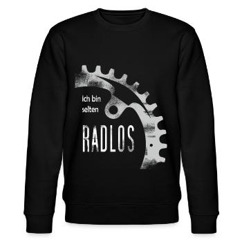Fahrrad - Stanley/Stella Unisex Bio-Sweatshirt CHANGER  - Schwarz - Vorne - Nik (191cm) & Marisol (170cm)