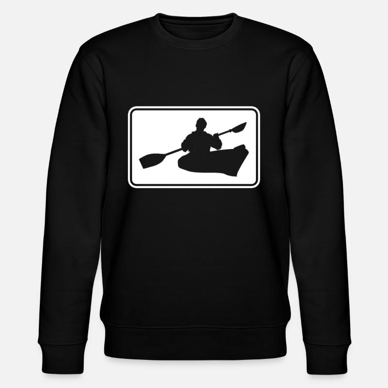 Logo du canoë-kayak - Sweat bio CHANGER Stanley/Stella Unisexe - noir