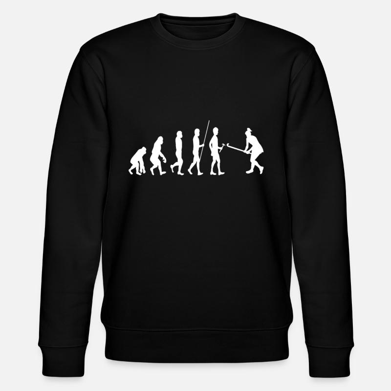 Évolution du hockey sur gazon - Sweat bio CHANGER Stanley/Stella Unisexe - noir