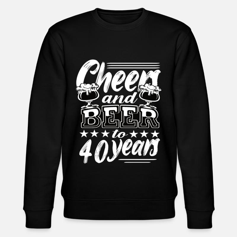 40e anniversaire - Sweat bio CHANGER Stanley/Stella Unisexe - noir