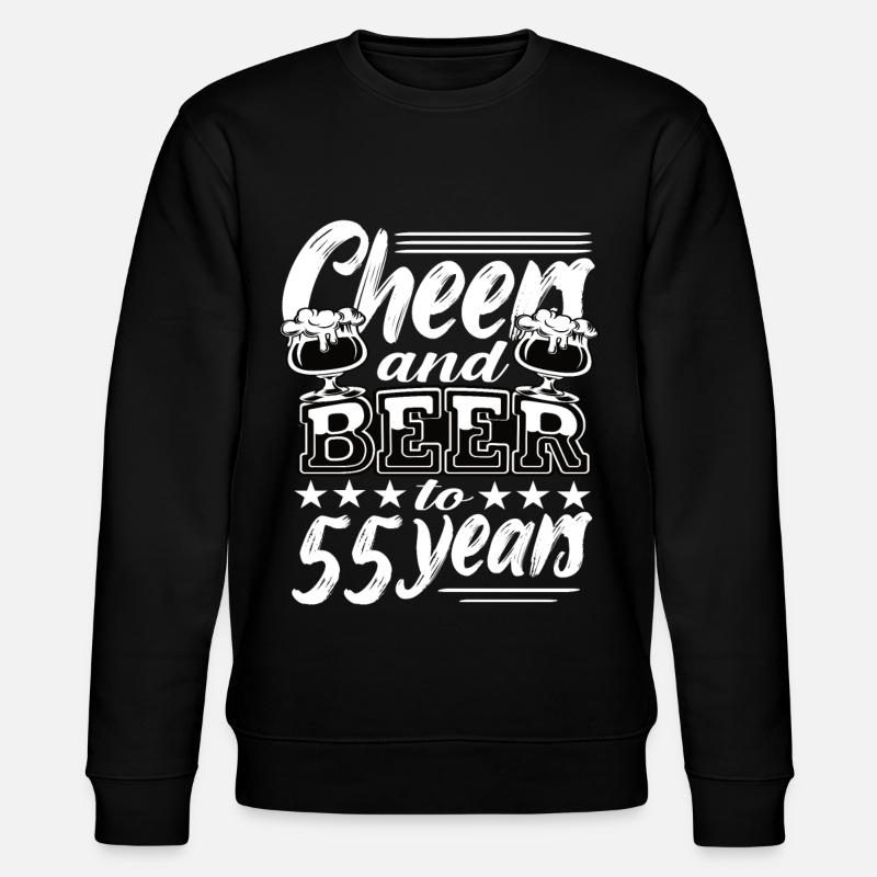 55e anniversaire - Sweat bio CHANGER Stanley/Stella Unisexe - noir