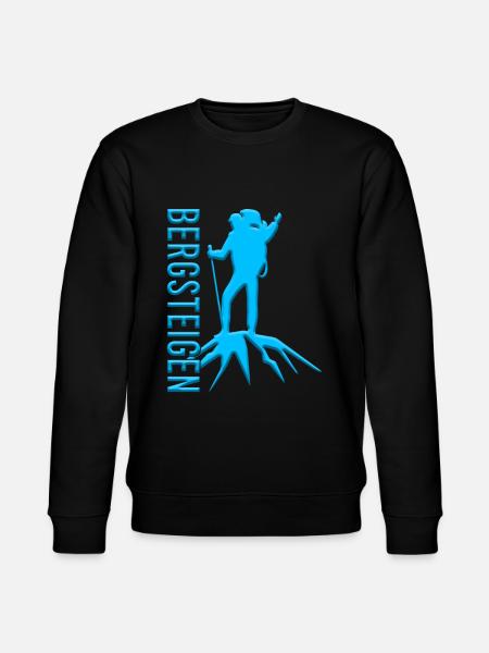 Bergsteigen - Stanley/Stella Unisex Bio-Sweatshirt CHANGER  - Schwarz