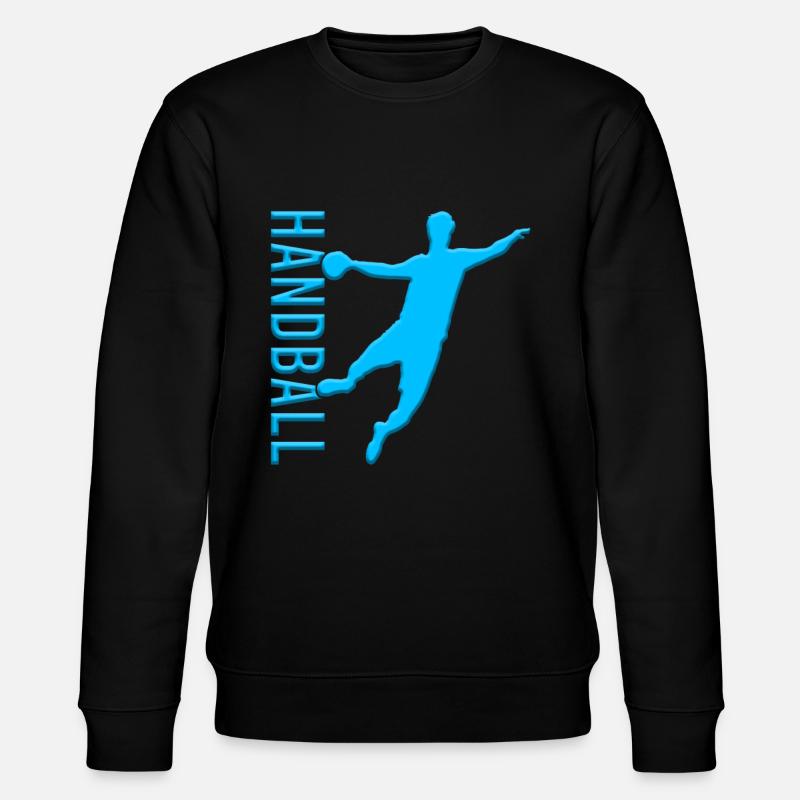 Handball - Stanley/Stella Unisex Bio-Sweatshirt CHANGER  - Schwarz