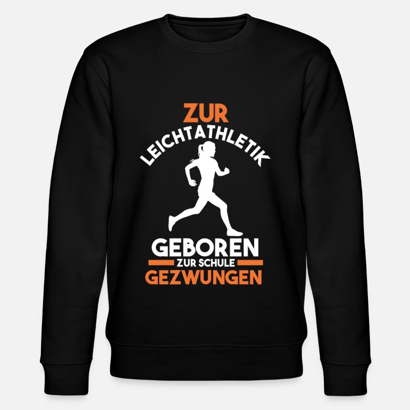 Leichtathletik - Stanley/Stella Unisex Bio-Sweatshirt CHANGER  - Schwarz