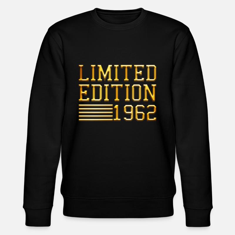 Édition limitée anniversaire 1962 - Sweat bio CHANGER Stanley/Stella Unisexe - noir