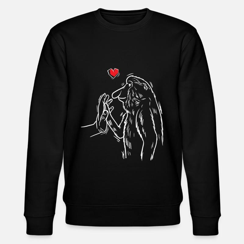 Proboscis Singes Singes - Sweat bio CHANGER Stanley/Stella Unisexe - noir