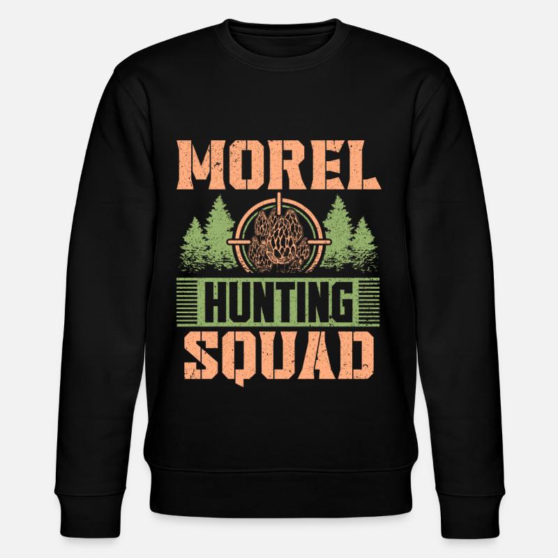 Morilles - Sweat bio CHANGER Stanley/Stella Unisexe - noir