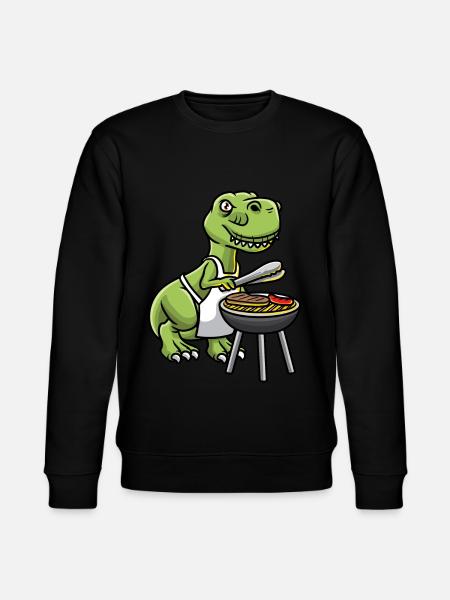 Griller Dinosaur T-Rex Grill BBQ - Sweat bio CHANGER Stanley/Stella Unisexe - noir
