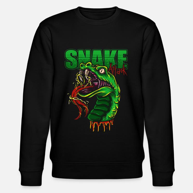 Serpent - Sweat bio CHANGER Stanley/Stella Unisexe - noir