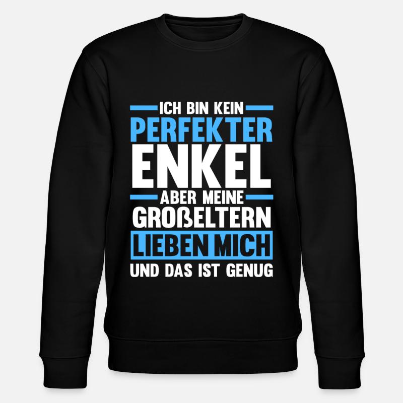 Enkel - Stanley/Stella Unisex Bio-Sweatshirt CHANGER  - Schwarz