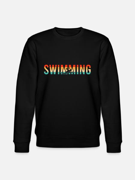 Natation natation rétro - Sweat bio CHANGER Stanley/Stella Unisexe - noir
