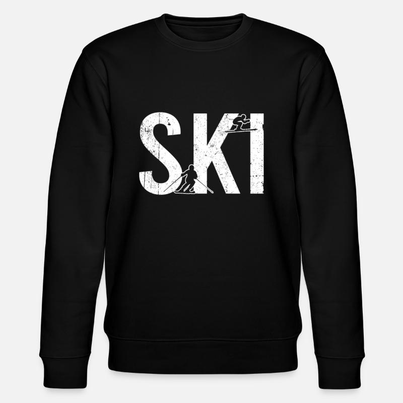 Ski - Sweat bio CHANGER Stanley/Stella Unisexe - noir