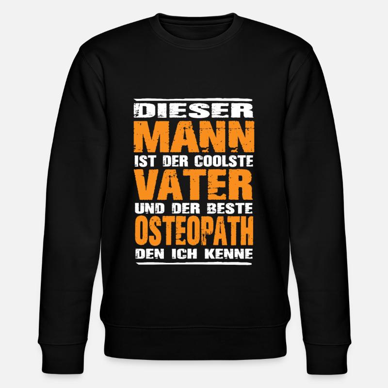 Osteopath - Stanley/Stella Unisex Bio-Sweatshirt CHANGER  - Schwarz