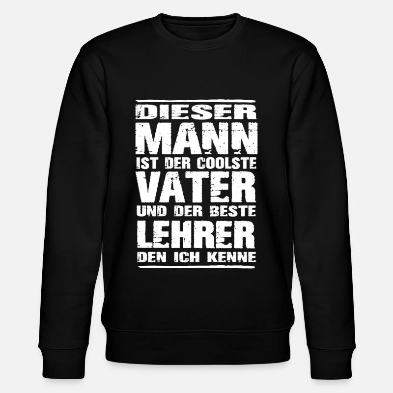 Lehrer - Stanley/Stella Unisex Bio-Sweatshirt CHANGER  - Schwarz