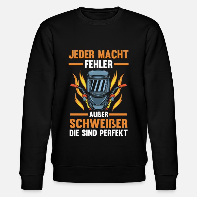 Schweißer - Stanley/Stella Unisex Bio-Sweatshirt CHANGER - Schwarz