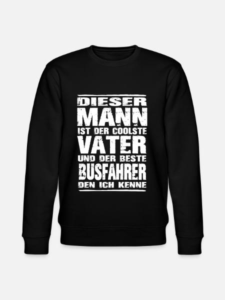 Busfahrer - Stanley/Stella Unisex Bio-Sweatshirt CHANGER - Schwarz