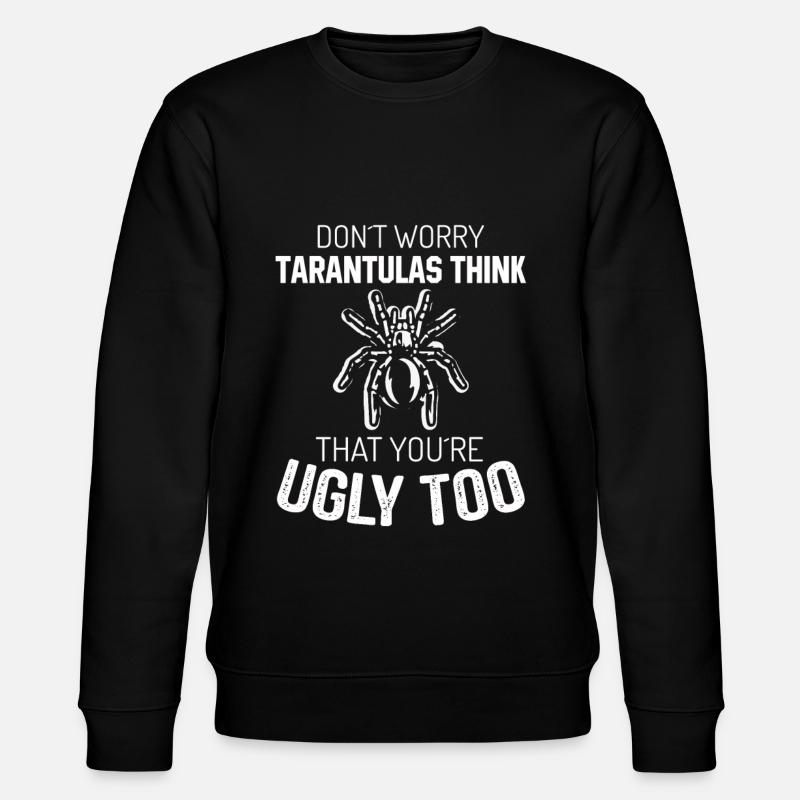 Vogelspinnen - Stanley/Stella Unisex Bio-Sweatshirt CHANGER  - Schwarz