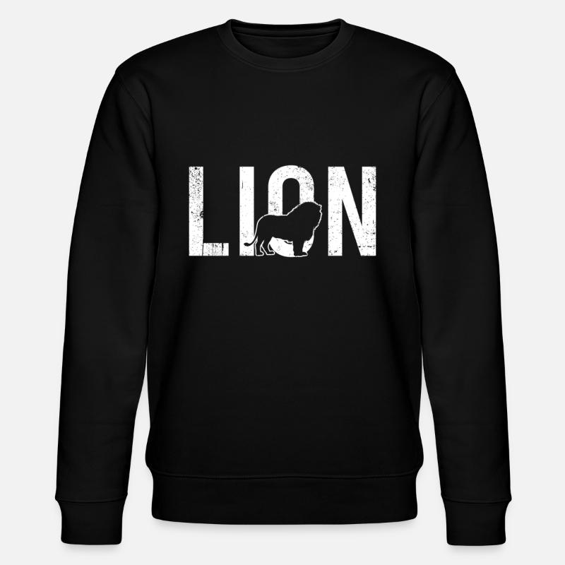 Lion lion - Stanley/Stella CHANGER Unisex Organic Sweatshirt - black