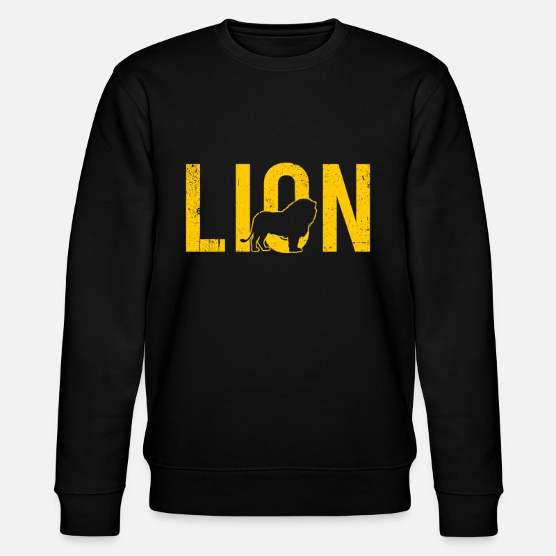 Lion lion - Stanley/Stella CHANGER Unisex Organic Sweatshirt - black
