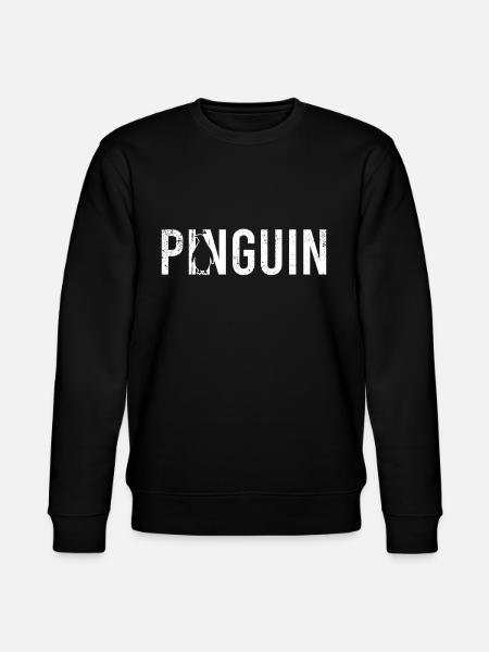 Pinguin - Stanley/Stella Unisex Bio-Sweatshirt CHANGER - Schwarz