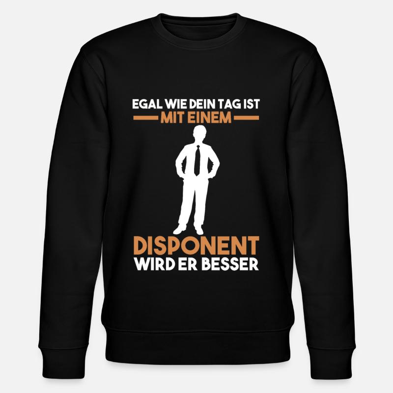 Disponent - Stanley/Stella Unisex Bio-Sweatshirt CHANGER - Schwarz
