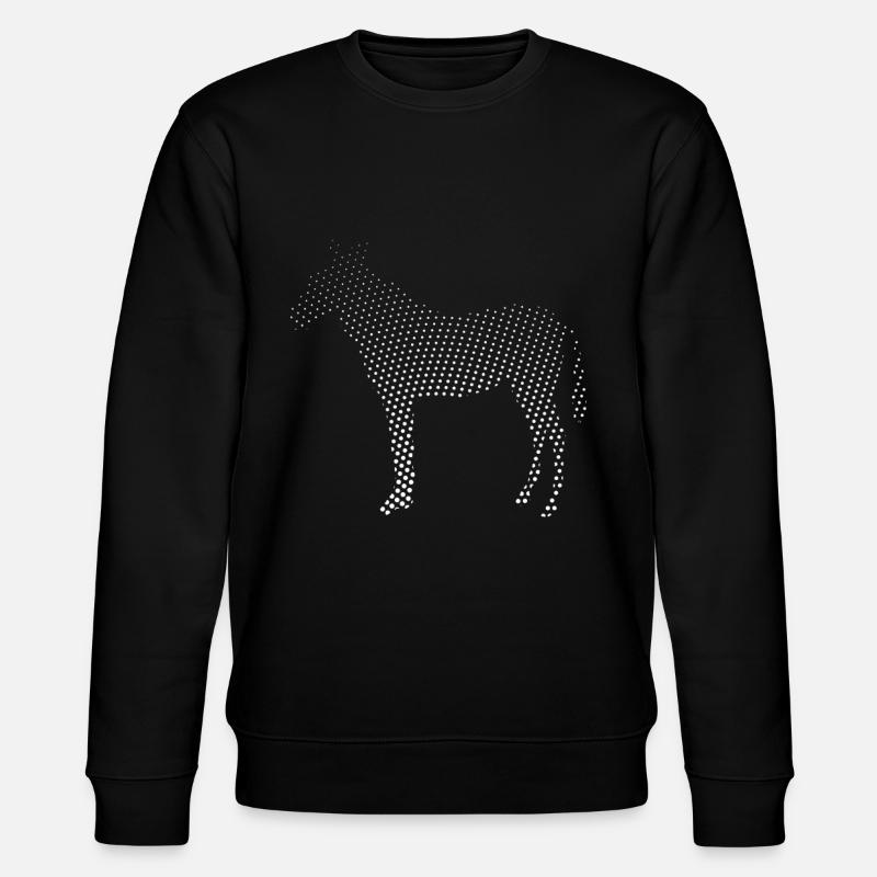 Zèbre - Sweat bio CHANGER Stanley/Stella Unisexe - noir