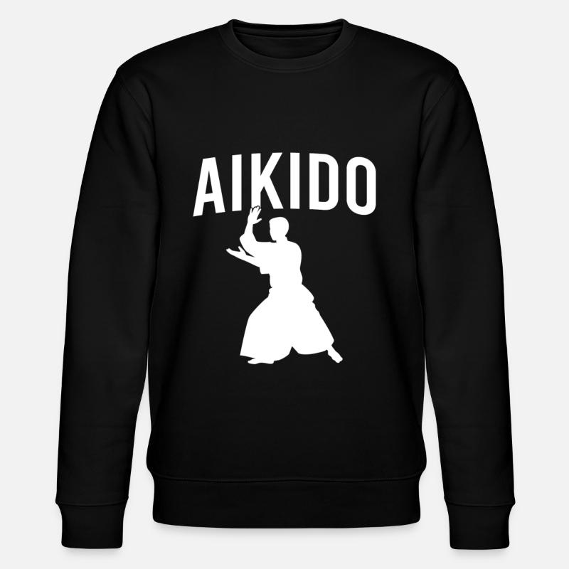 Aïkido - Sweat bio CHANGER Stanley/Stella Unisexe - noir