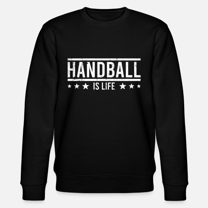 Dicton handball - Sweat bio CHANGER Stanley/Stella Unisexe - noir