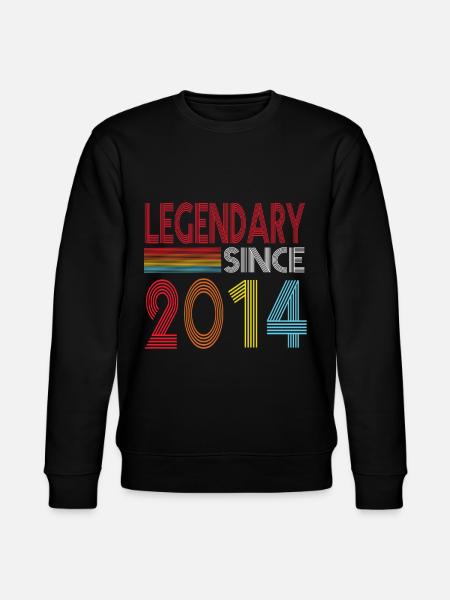 Legendary since 2014 - Stanley/Stella CHANGER Unisex Organic Sweatshirt - black