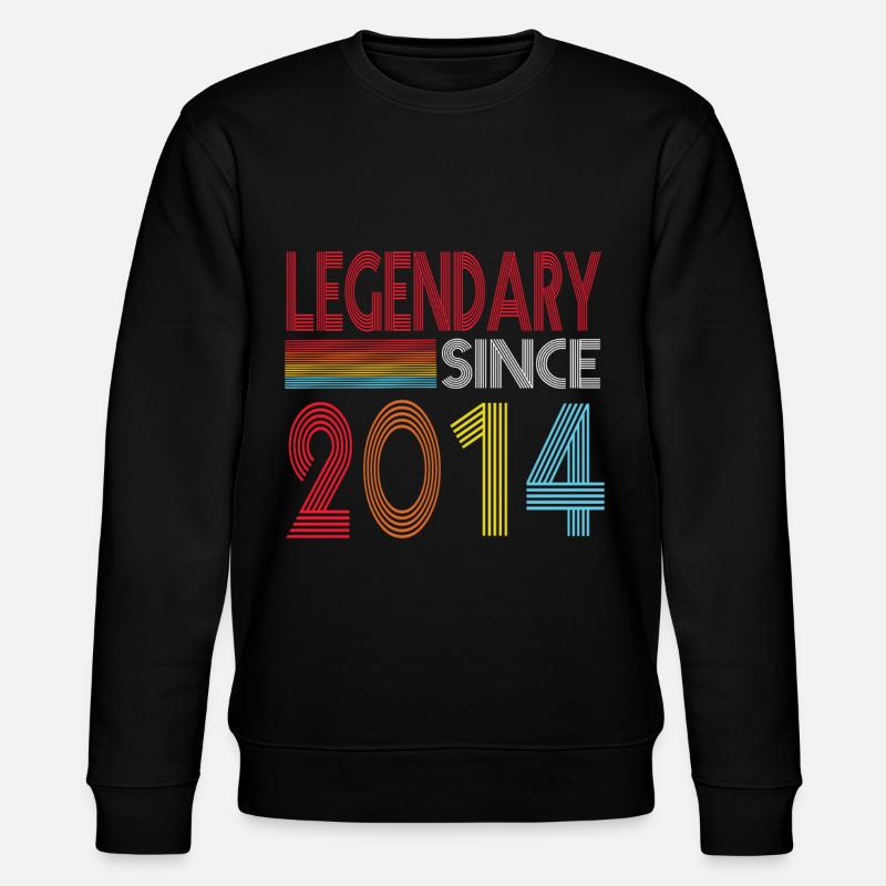 Legendary since 2014 - Stanley/Stella CHANGER Unisex Organic Sweatshirt - black