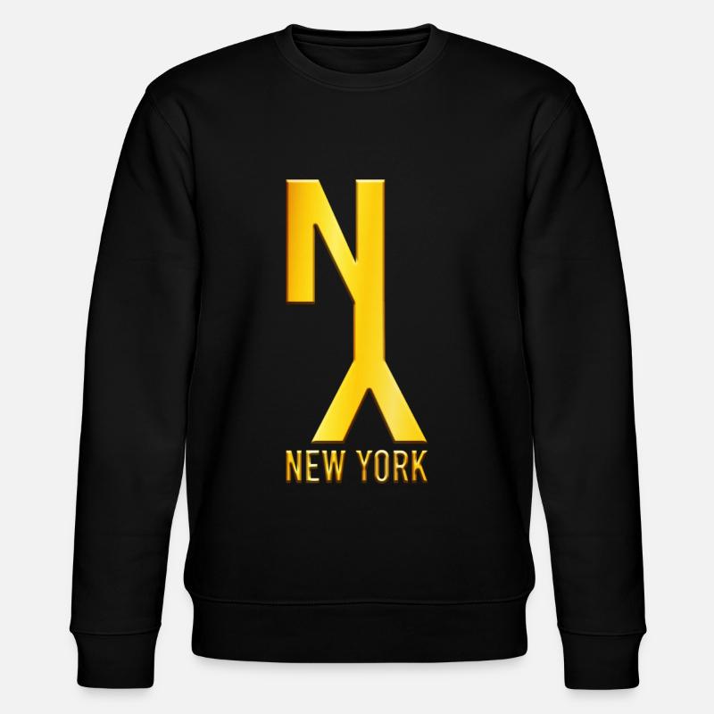New York - Stanley/Stella CHANGER Unisex Organic Sweatshirt - black