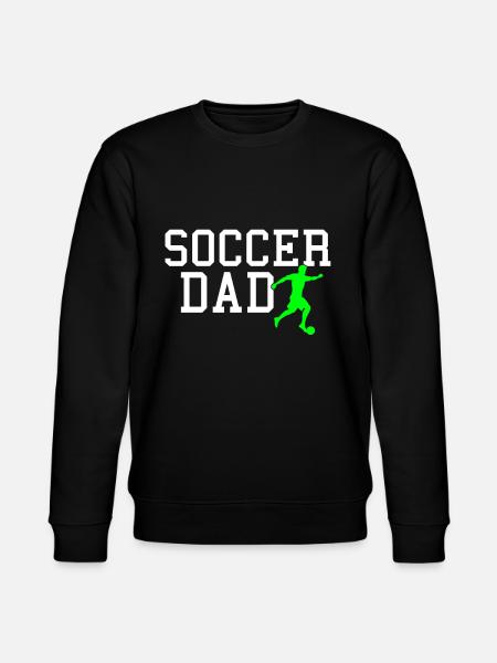 soccer dad - Stanley/Stella CHANGER Unisex Organic Sweatshirt - black