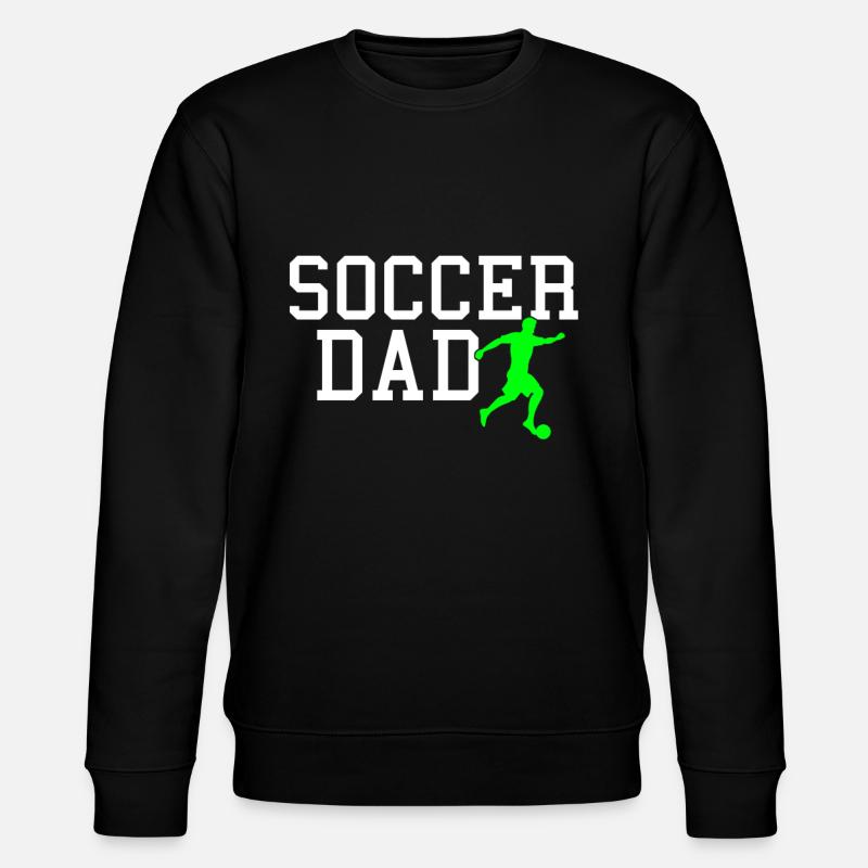 soccer dad - Stanley/Stella CHANGER Unisex Organic Sweatshirt - black