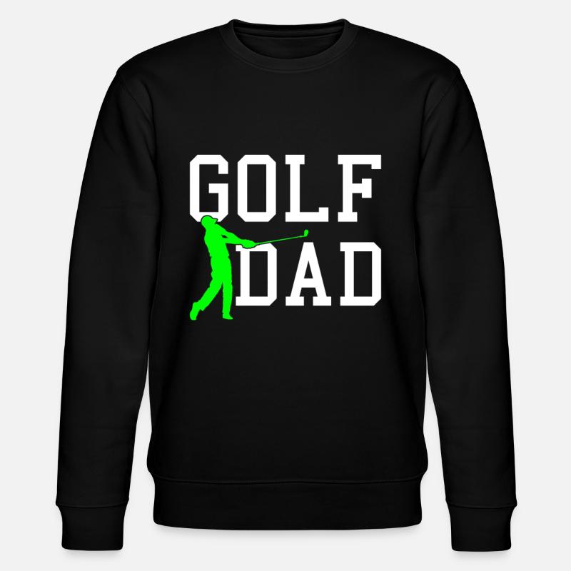 papa golfeur - Sweat bio CHANGER Stanley/Stella Unisexe - noir