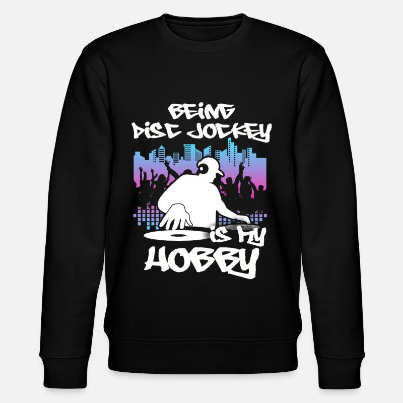 DISC-JOCKEY - Sweat bio CHANGER Stanley/Stella Unisexe - noir