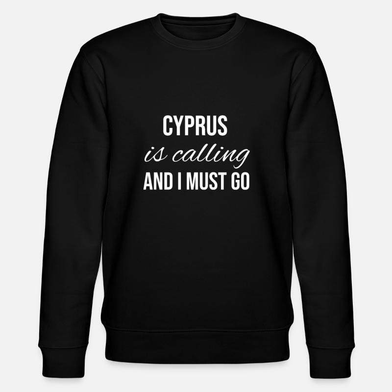 Chypre - Sweat bio CHANGER Stanley/Stella Unisexe - noir