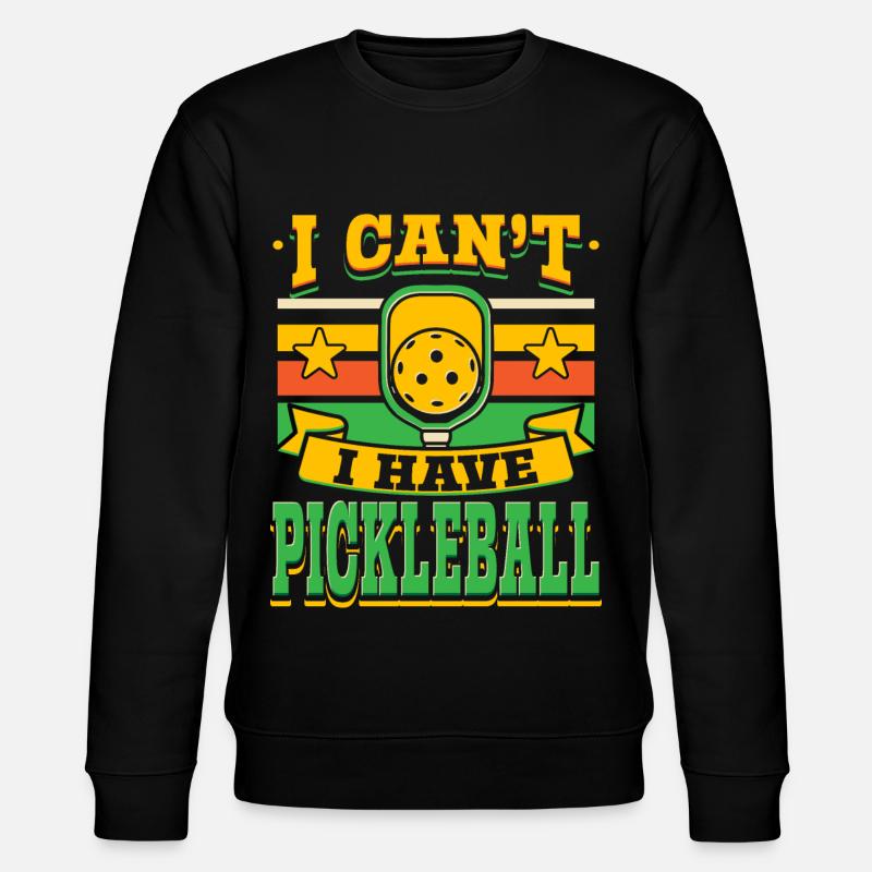 Joueurs de pickleball - Sweat bio CHANGER Stanley/Stella Unisexe - noir