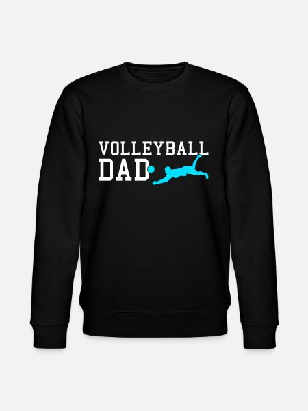 Volleyball dad - Stanley/Stella CHANGER Unisex Organic Sweatshirt - black