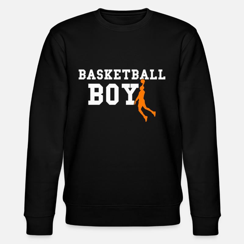 basketball boy - Stanley/Stella Unisex Bio-Sweatshirt CHANGER  - Schwarz