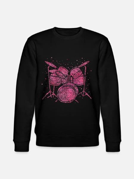 Drums Drummer Drumset - Stanley/Stella CHANGER Unisex Organic Sweatshirt - black